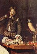 METSU, Gabriel The Breakfast (detail) sg oil painting